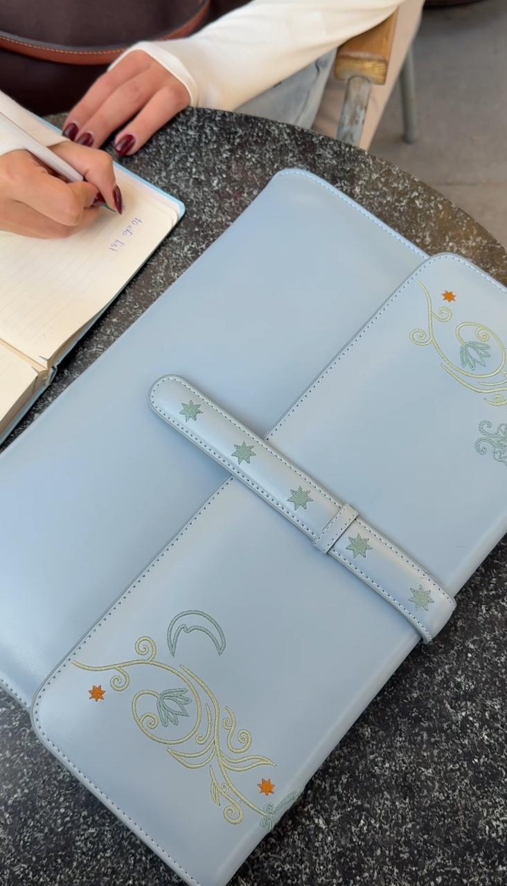 Moon Faerie Laptop Sleeve In Blue - Image 2