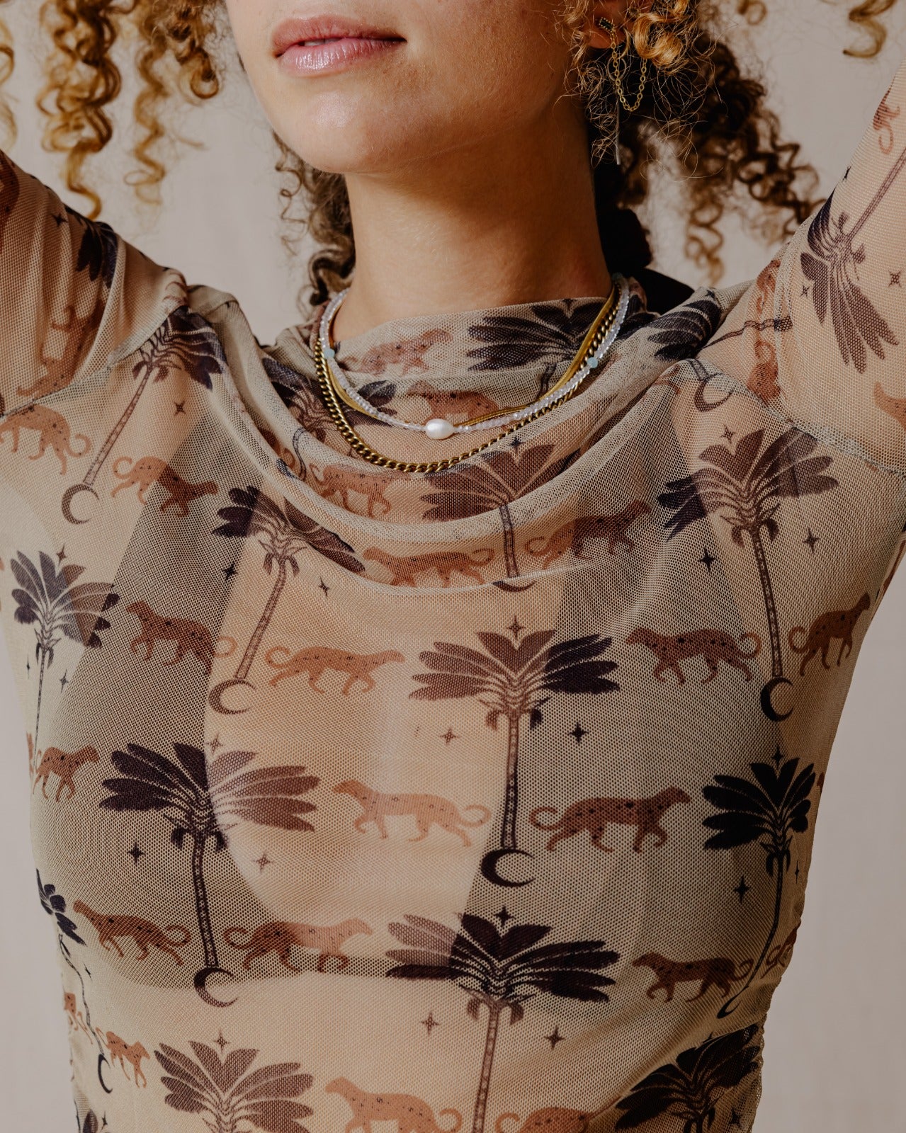 Oasis Glam Mesh Top - Image 10