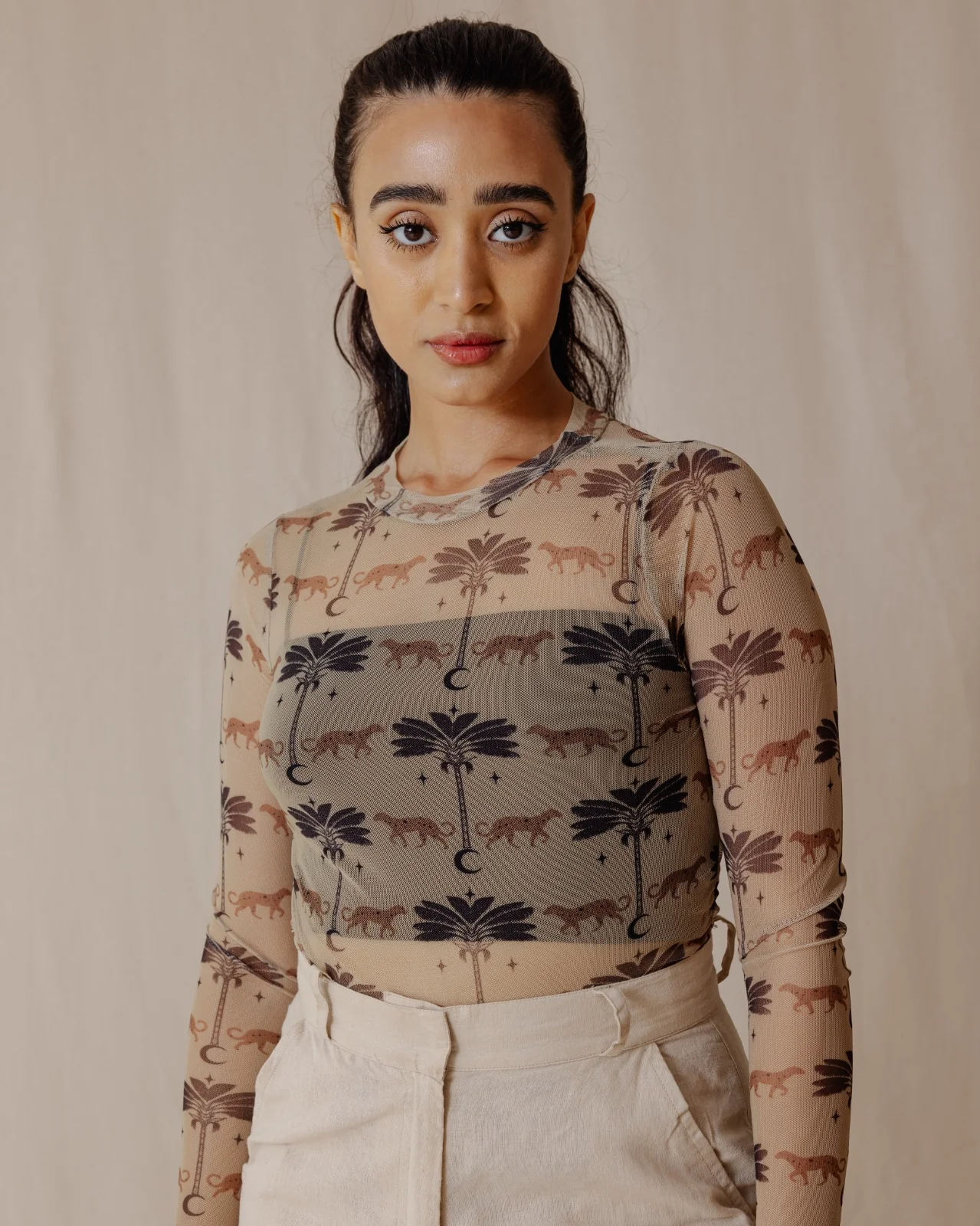 Oasis Glam Mesh Top - Image 9