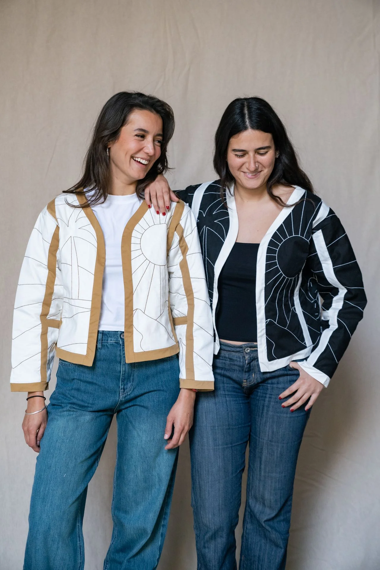 Oasis Quilt Jacket Black - Image 5