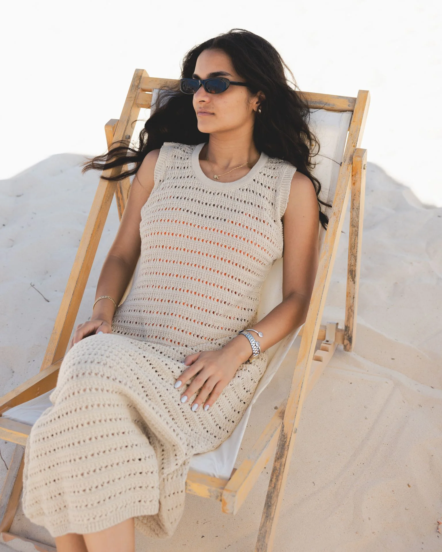 Off-White Breeze Knit Dress - Image 4