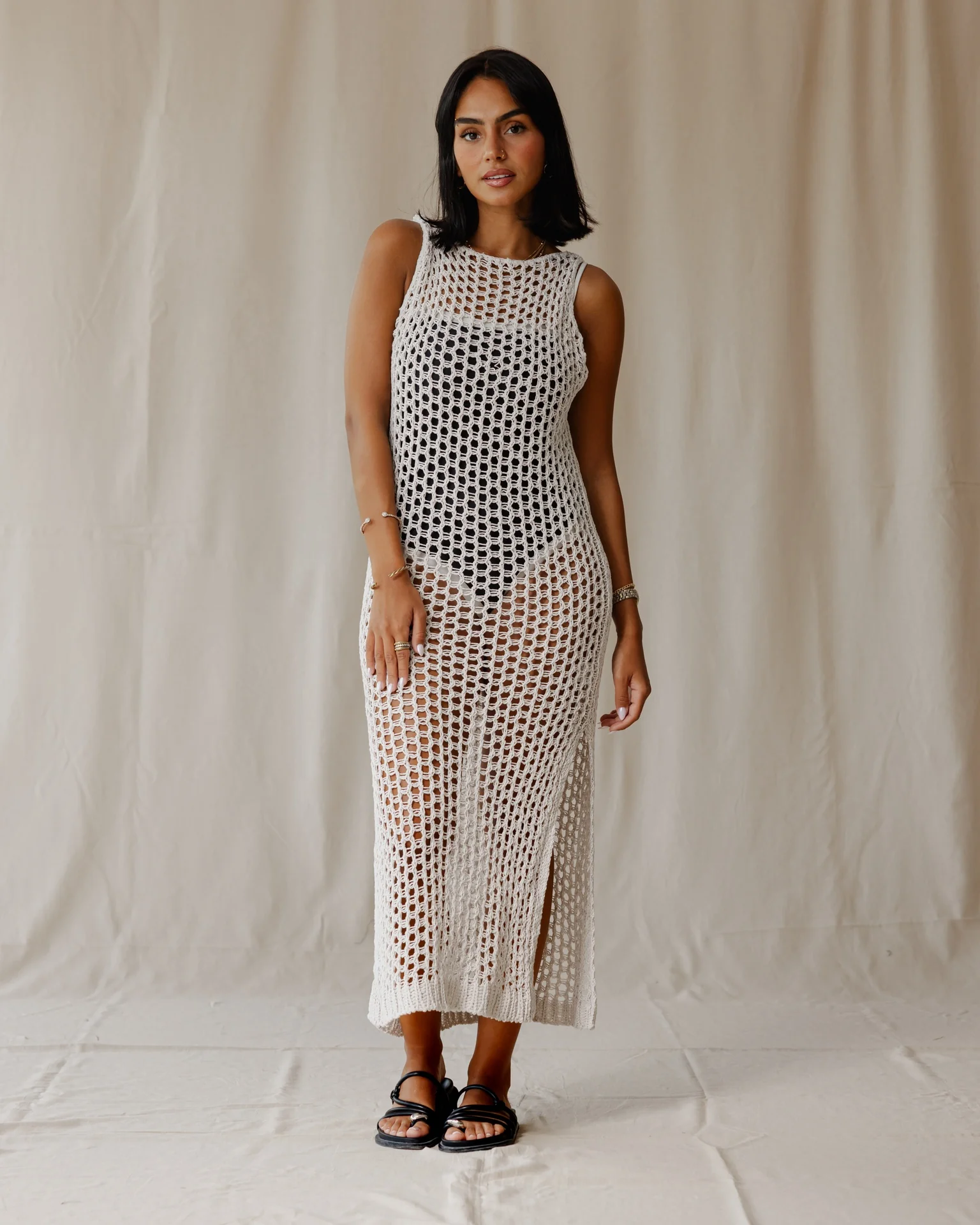 Off-White Handmade Knit Dress