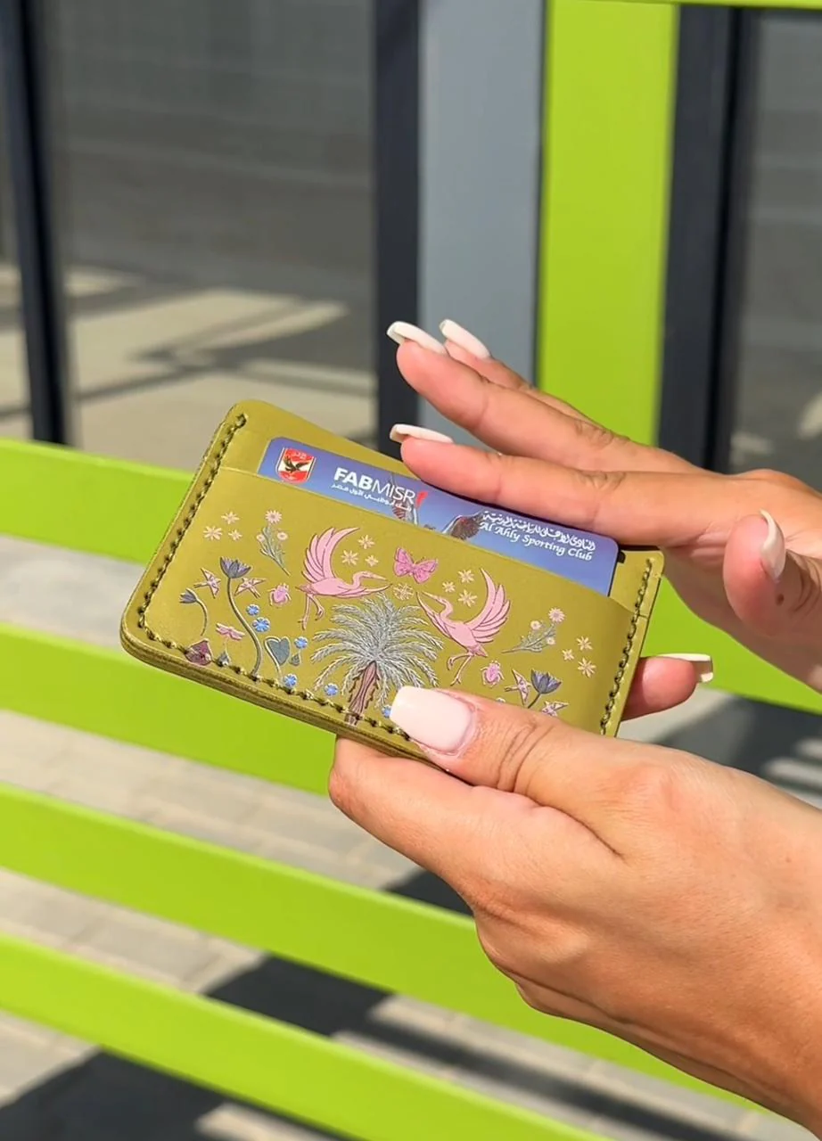 Palm Song Genuine Card Holder - Image 2