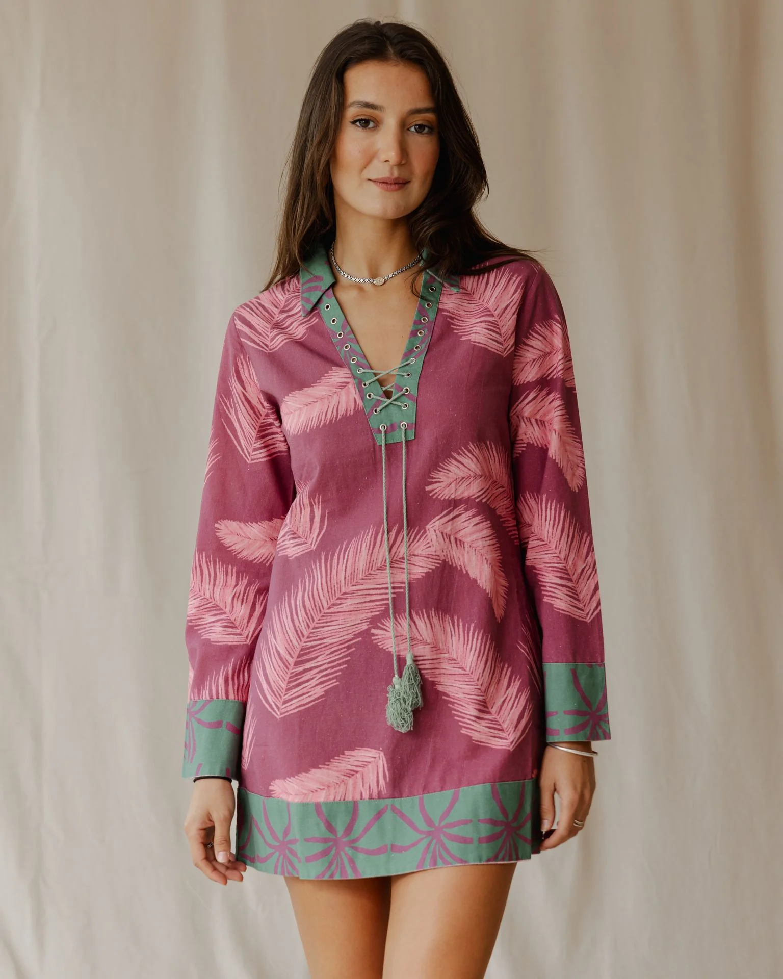 Palmira In Fuchsia Dress - Image 8