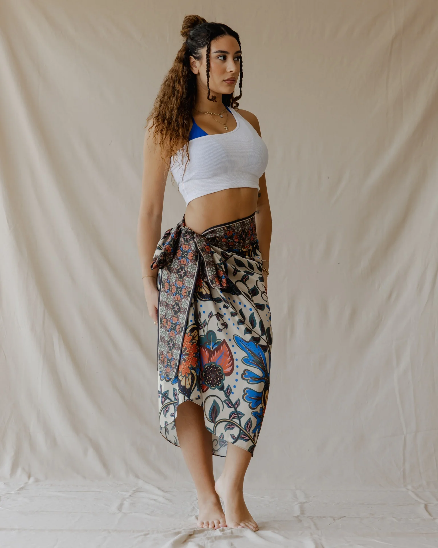 Petals & Persia Sarong