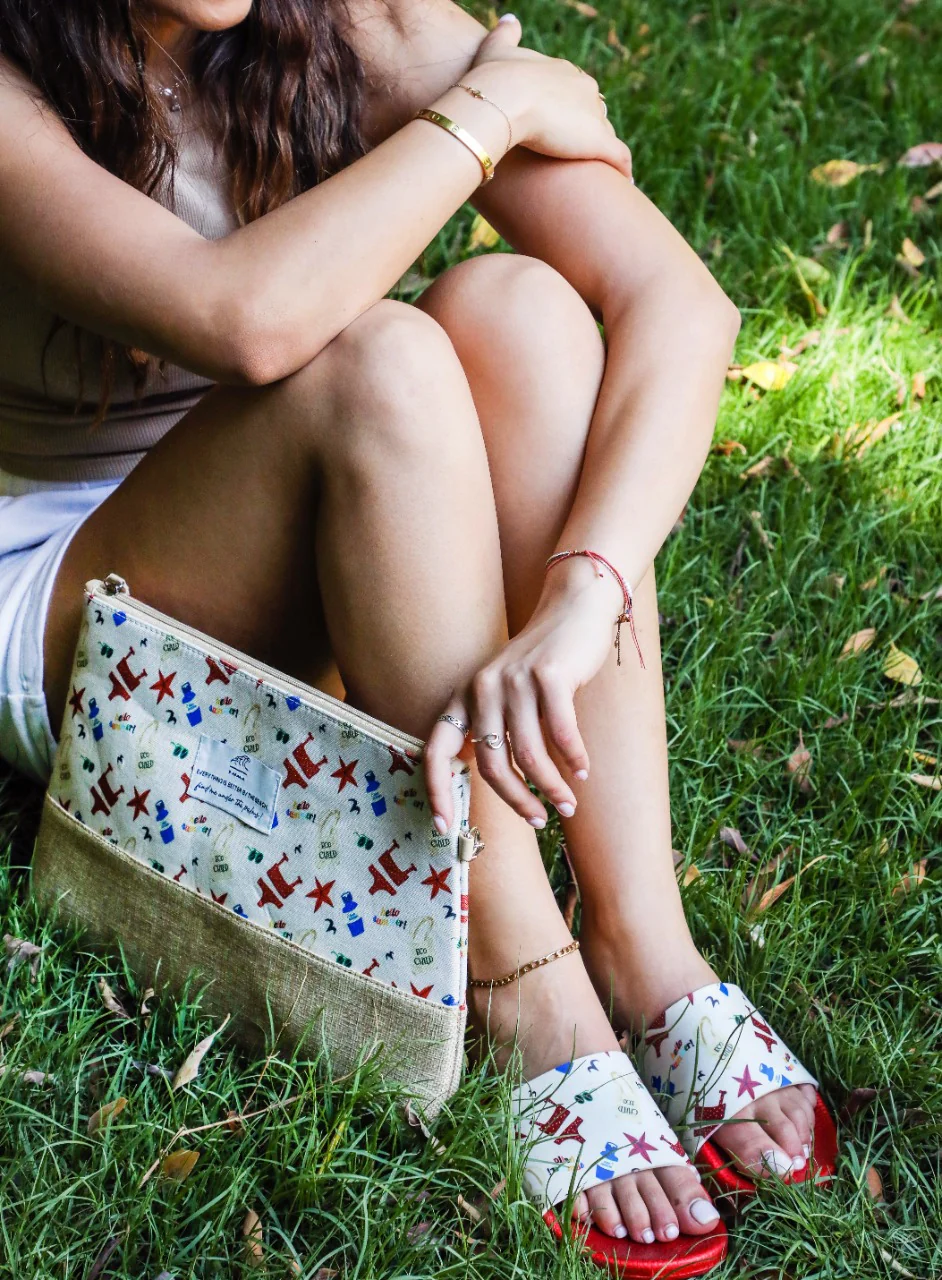 Summer Fiesta Sliders Off-White - Image 3
