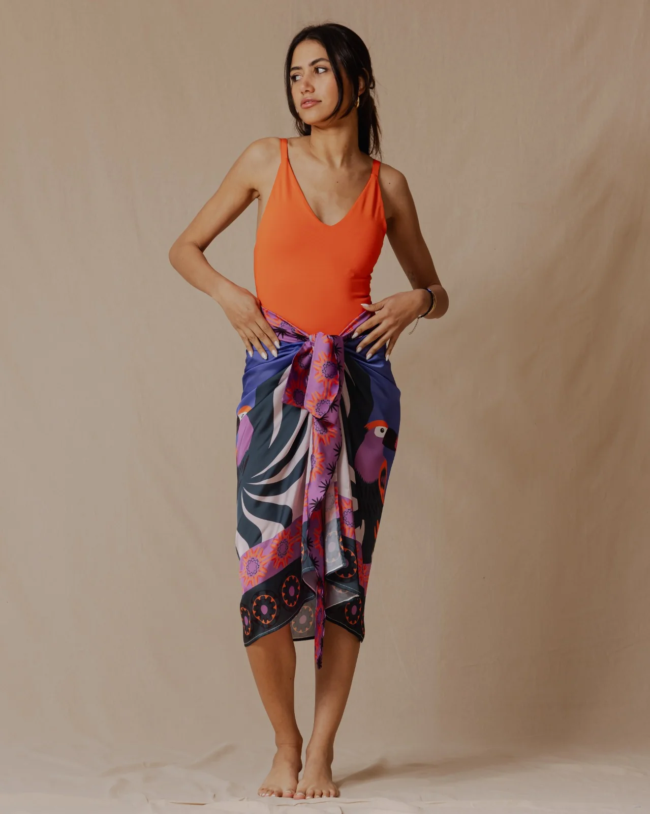 Sun-Kissed Toucan Sarong - Image 2
