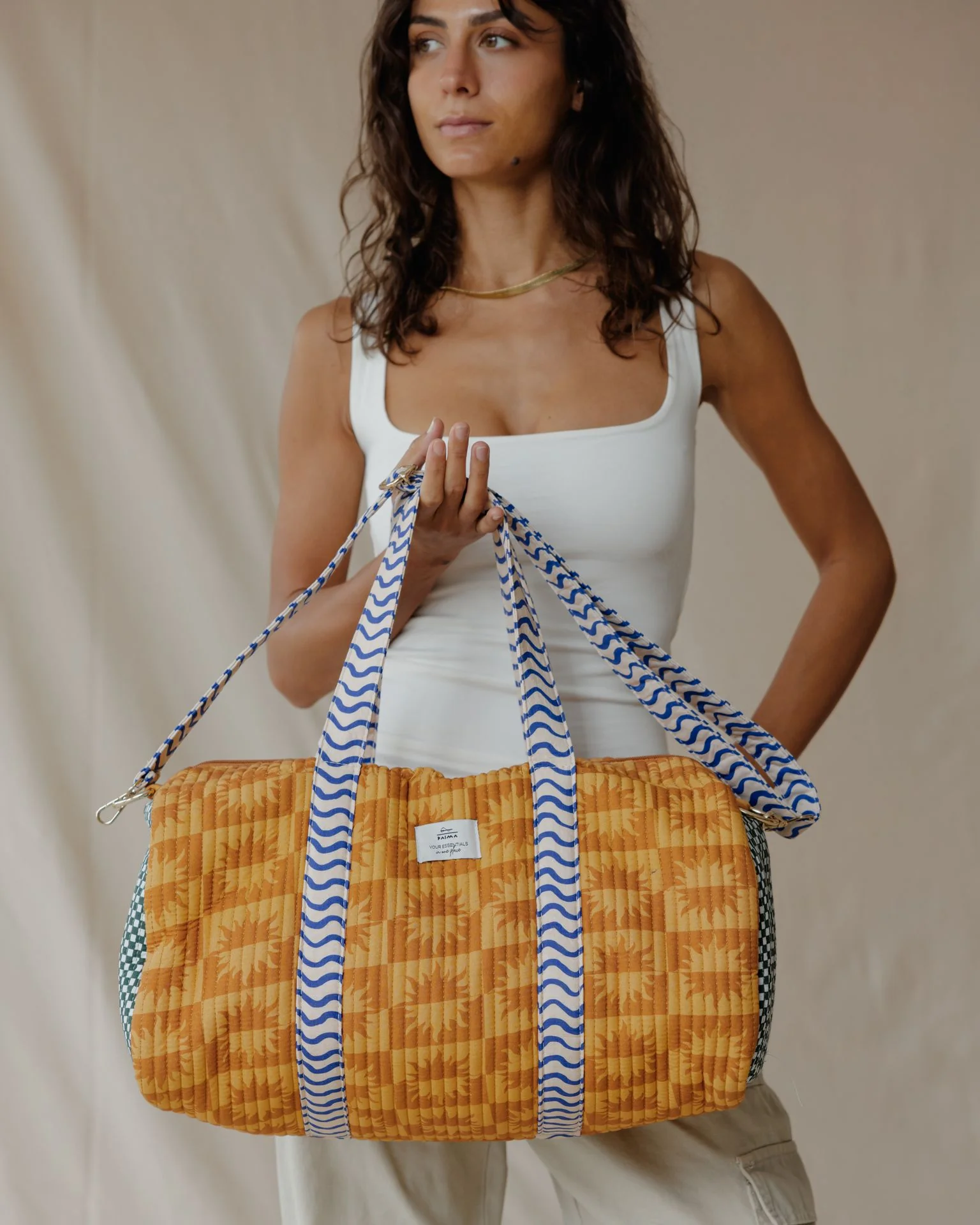 Sunduness Orange Duffle Bag - Image 4