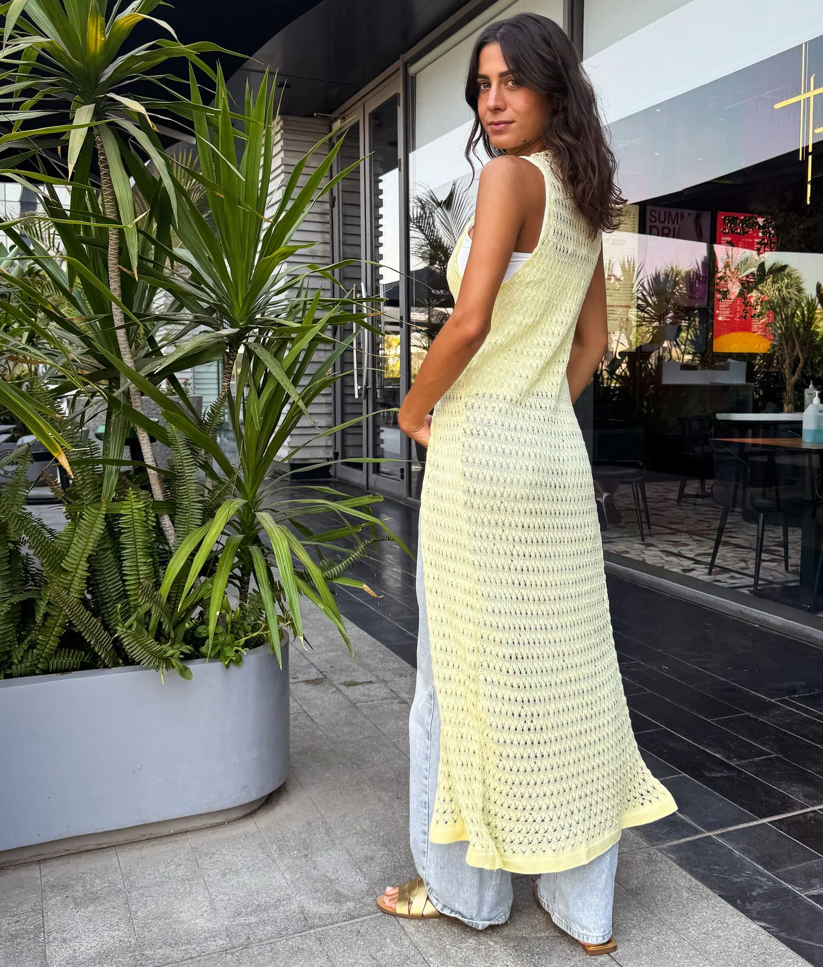 Sunset Trico Butter Cardigan - Image 4