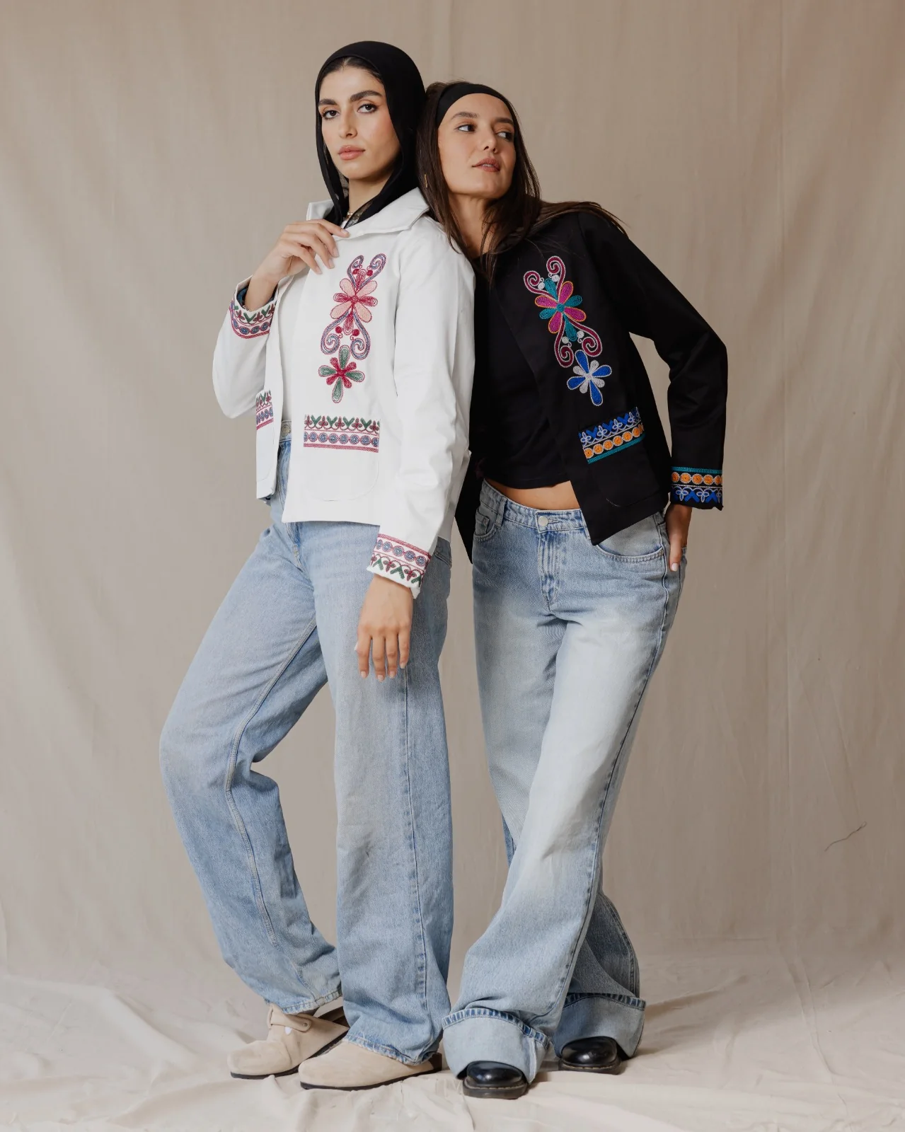 Suzani Jacket In White - Image 7