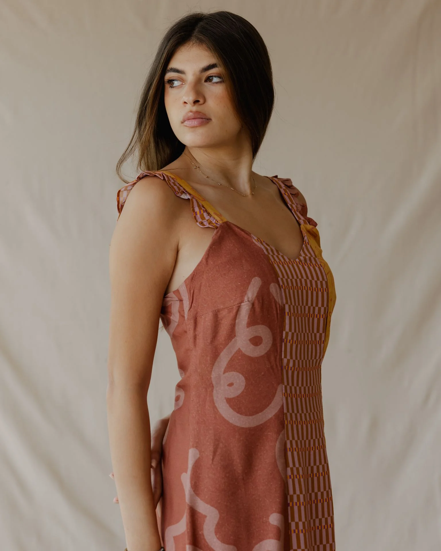 Terra Patch Party Dress - Image 6