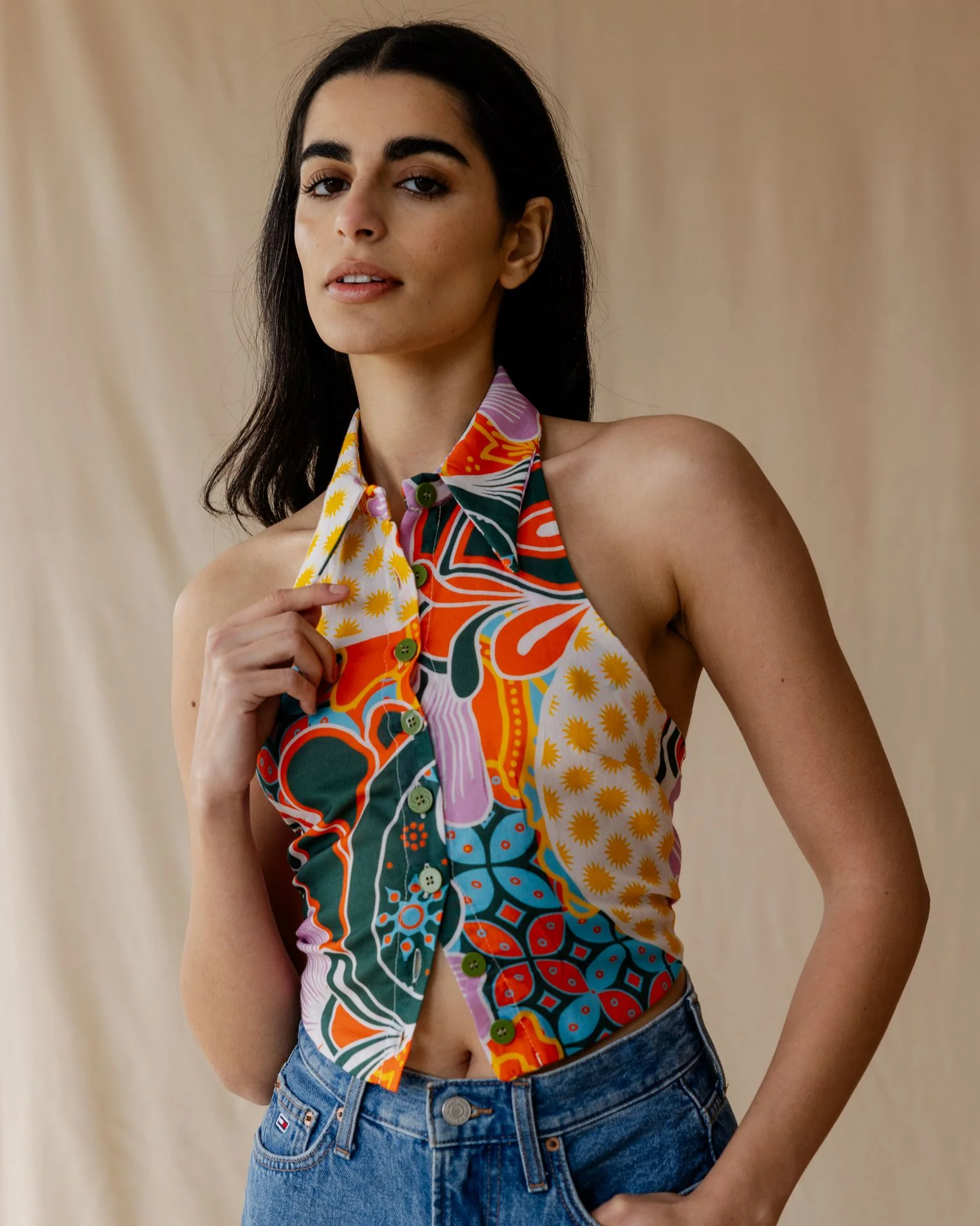 Terra Patchwork Shirt - Image 2