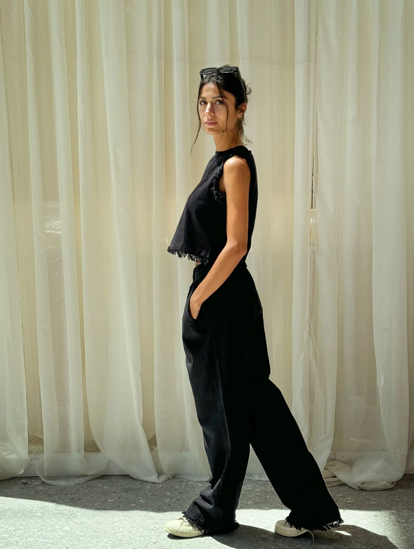 The Island Linen Set Black - Image 7