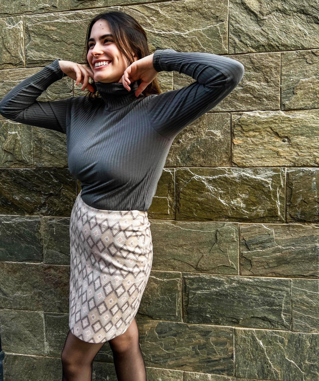 Triad Skirt Off-White - Image 3