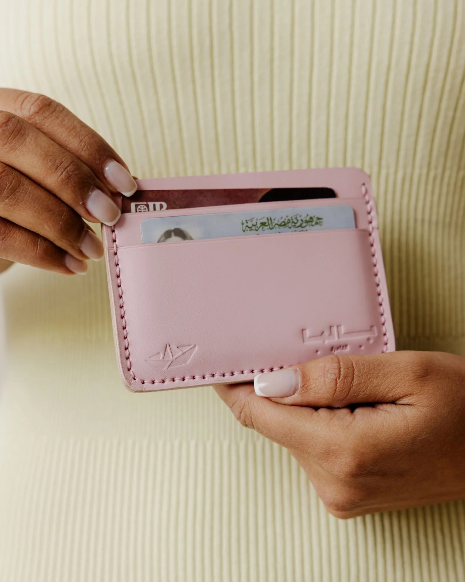 PALMA x VERYNILE Croco Pink Card Holder - Image 2