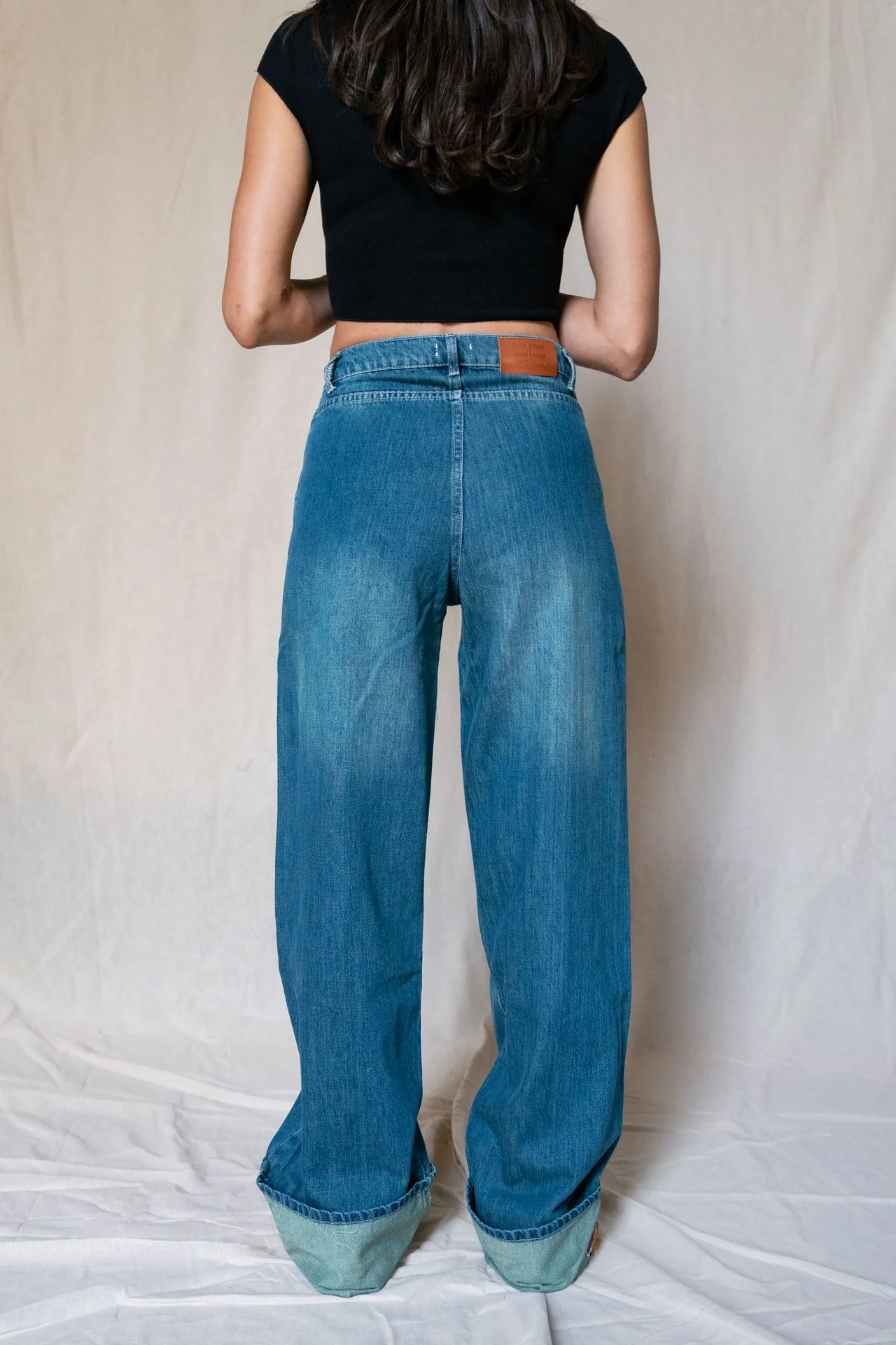 Wildflower Dazzle Denim Pants - Image 4
